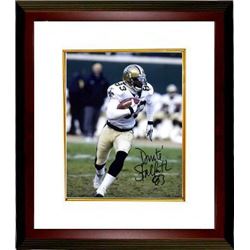 Donte Stallworth Signed New Orleans Saints 8X10 Photo Custom Framed