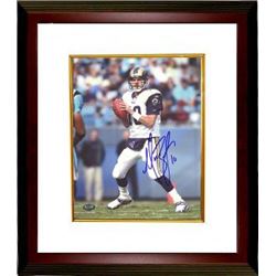 Marc Bulger Signed St. Louis Rams 8X10 Photo Custom Framed