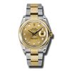 Image 1 : Rolex  Datejust 36 Steel &Amp; Yellow Gold  Men Watch