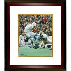 Garo Yepremian Signed Miami Dolphins 8X10 Photo Custom Framed 17-0