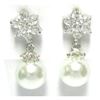 Image 1 : Sterling Silver-Prl Earrings