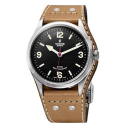 Tudor  Heritage  Ranger On Leather Strap  Men Watch