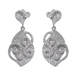 Sterling Silver CZ Earrings