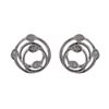 Image 1 : Sterling Silver Circles Earrings