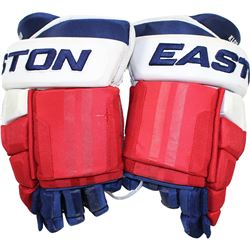 Kevin Klein New York Rangers 2015-16 Season Game Used Easton Pro Gloves (Pair)