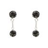 Image 1 : Sterling Silver All 6Mm Crystal Balls Earrings