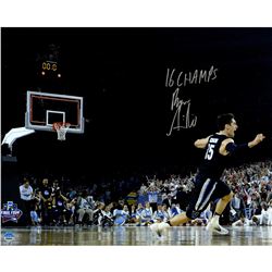 Ryan Arcidiacono Signed Final Shot Celebration NCAA Championship 16X20 Photo W/ "2016 NCAA Champs" I