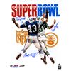 Image 1 : Emerson Boozer, Matt Snell & Don Maynard Triple Signed Super Bowl III Program 16X20 Photo