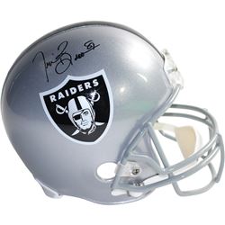 Tim Brown Signed Raiders Replica Helmet
