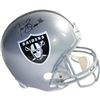 Image 1 : Tim Brown Signed Raiders Replica Helmet