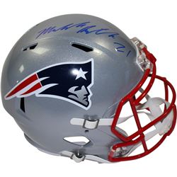 Malcolm Butler Signed New England Patriots Full Size Speed Replica Helmet
