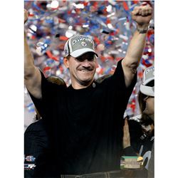 Bill Cowher Super Bowl Celebration 8X10 Photograph (PF)