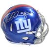 Image 1 : Victor Cruz Signed New York Giants Mini Speed Helmet
