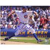 Image 1 : Randy Wells Chicago Cubs Home Jersey Pitching Horizontal 8X10 Photo (MLB Auth)
