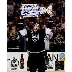 Drew Doughty Signed Los Angeles Kings 2014 Stanley Cup Overheard 8X10 Photo