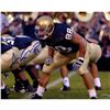 Image 1 : Anthony Fasano Notre Dame At Line Of Scrimage Horizontal 8X10 Photo