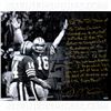 Image 1 : Joe Montana Signed The Catch 16X20 Story Photo