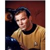 Image 1 : William Shatner Signed Star Trek Close Up View 16X20 Photo