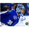 Image 1 : Ben Bishop Signed Tampa Bay Lightning Close Up 8X10 Photo (Sport Authentix Auth)