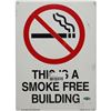 Image 1 : Smoke Free Building Sign From  Giants Stadium (14X10)