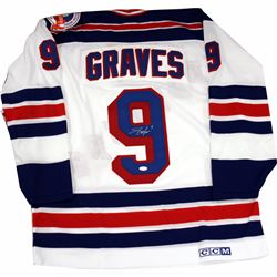 Adam Graves New York Rangers 1994 Replica White Jersey (Signed On Back)