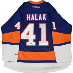 Jaroslav Halak Signed New York Islanders Reebok Premier Jersey (AJ Sports Auth)
