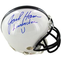 Jack Ham Signed Penn State Mini Helmet W/ Linebacker U Insc