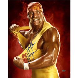 Hulk Hogan " Red " Signed 16X20 Photo