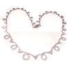 Image 1 : Sterling Silver CZ Necklace