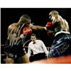 Image 1 : Mike Tyson & Evander Holyfield Dual Signed 11Th Round 11/9/96 8X10 Photo