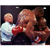 Image 1 : Mike Tyson & Evander Holyfield Dual Signed 'Biting Holyfield' 8X10 Photo