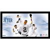Image 1 : Derek Jeter #2 Tipping Cap Multi-Exposure Framed 10X20 7331 Style
