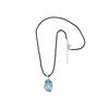 Image 1 : SS SKY TOPAZ / WHITE TOPAZ PENDANT (#10231MUL)