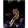 Image 1 : Magic Johnson Signed Layup 16X20 Metallic Photo