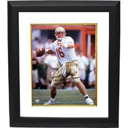 Chris Weinke Signed Florida State 16X20 Photo 1999 National Champs 2000 Heisman Custom Framed- PSA H