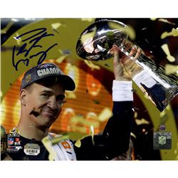 Peyton Manning Signed Super Bowl 50 Celebration 8X10 Photo (Fanatics/SSM)