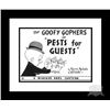 Image 1 : Goofy Gopher 16X20 Lobby Card Giclee