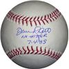Image 1 : Dave Righetti Signed Official Major League Baseball No Hitter 7-4-83 (Yankees/Giants)