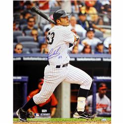 Jesus Montero Autographed Second Career Homerun Vertical 16X20 Photo (MLB Auth)