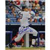 Image 1 : Jesus Montero Autographed Second Career Homerun Vertical 16X20 Photo