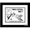 Image 1 : Who's Kitten Who? 16X20 Lobby Card Giclee
