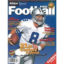 Troy Aikman Unsigned Dallas Cowboys Athlon Sports 1997 NFL Pro Football Preview Magazine