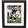 Image 1 : Bill Bates Signed Dallas Cowboys 8X10 Photo Custom Framed #40 (Navy Jersey)
