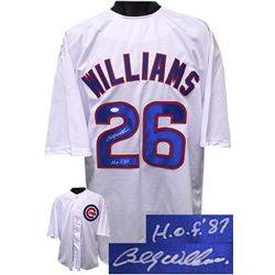 Billy Williams Signed Chicago Cubs White Prostyle Jersey HOF 87 XL- JSA Hologram