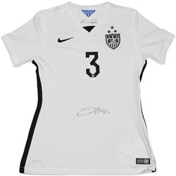 Christie Rampone Signed Nike 3 Star White Team USA Jersey