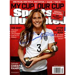 Christie Rampone Signed 2015 Women's World Cup Sports Illustrated Magazine