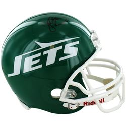 John Riggins Signed New York Jets Replica Green Throwback 78-89 Helmet