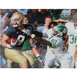Kyle Rudolph Signed 8X10 Vs Michigan State (Imperfect)