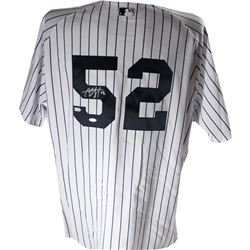 CC Sabathia Authentic Yankees Home Jersey (Signed On Back) (MLB Auth)