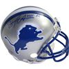 Image 1 : Barry Sanders Signed Detroit Lions Replica Mini Helmet W/ "HOF 04" Insc